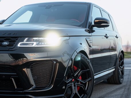 2020 Land Rover Range Rover Sport SVR II Рестайлинг, чёрный, 8400000 рублей, вид 2