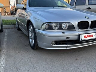 2001 BMW 5 серии 525d IV (E39) Рестайлинг, серебристый, 450000 рублей, вид 2