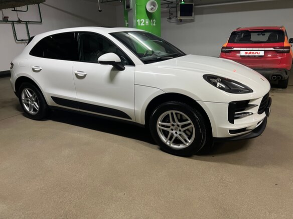 2021 Porsche Macan I Рестайлинг, белый - вид 3