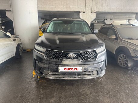 2020 Kia Sorento IV, чёрный, 3057000 рублей, вид 2
