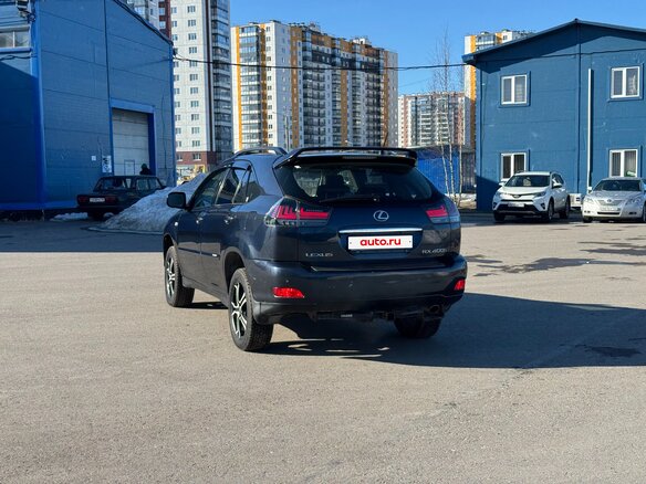2007 Lexus RX 400h II Рестайлинг, синий, 1500000 рублей - вид 7