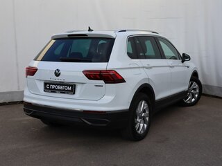 2021 Volkswagen Tiguan II Рестайлинг, белый, 3250000 рублей, вид 4