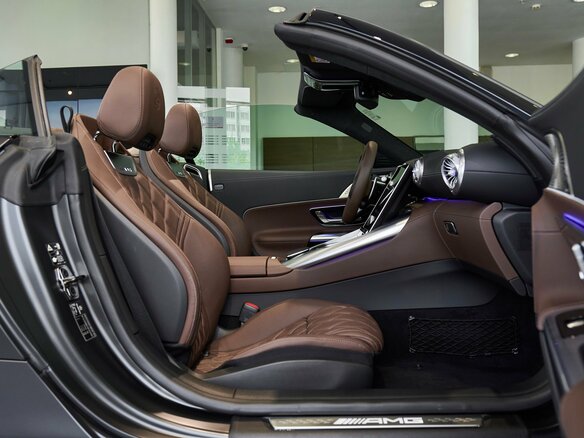 2024 Mercedes-Benz SL-Класс AMG 63 AMG IV (R232), чёрный - вид 9