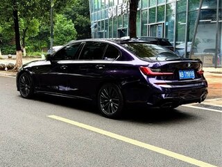 2022 BMW 3 серии 320i VII (G2x), фиолетовый, 2740000 рублей, вид 5