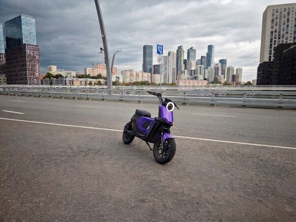 2023 Kugoo R2, фиолетовый, 65000 рублей