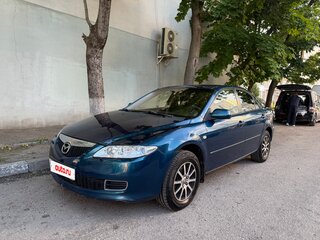 2007 Mazda 6 I (GG) Рестайлинг, синий, 400000 рублей, вид 1
