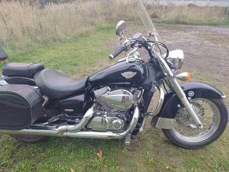 2005 Honda Shadow 750, чёрный, 500000 рублей, вид 1