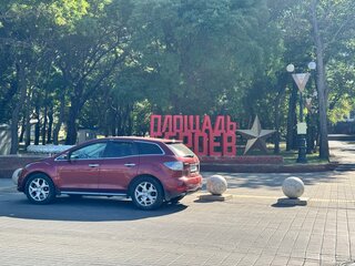 2012 Mazda CX-7 I Рестайлинг, красный, 1050000 рублей, вид 5
