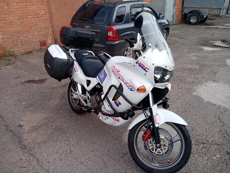 2002 Honda XL1000V Varadero, белый, 500000 рублей, вид 1