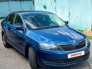 2019 Skoda Rapid I Рестайлинг, синий, 1151000 рублей, вид 3