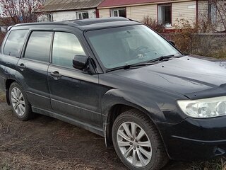 2007 Subaru Forester II Рестайлинг, чёрный, 900000 рублей, вид 2
