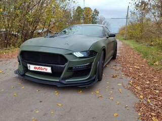 2018 Ford Mustang VI Рестайлинг, зелёный, 3100000 рублей, вид 2