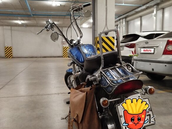 2001 Suzuki Intruder VS 1400, синий, 480000 рублей - вид 15