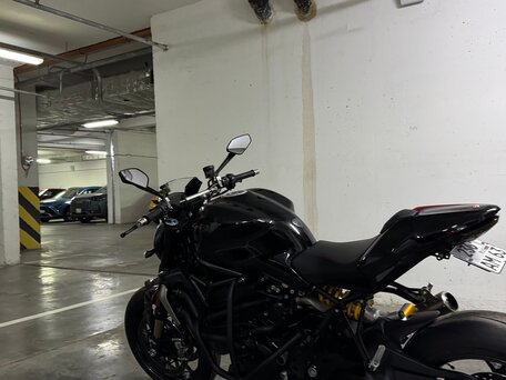 2017 Ducati Monster 1200, чёрный, 1390000 рублей, вид 4
