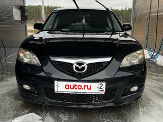 2007 Mazda 3 I (BK) Рестайлинг, чёрный, 400000 рублей, вид 1