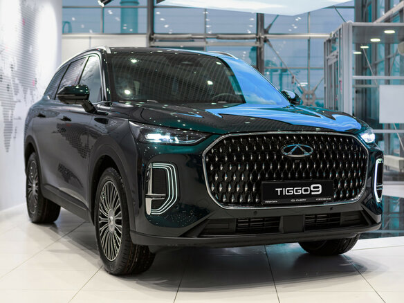2025 Chery Tiggo 9 I, зелёный - вид 2