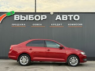 2014 Skoda Rapid I, красный, 730000 рублей, вид 3