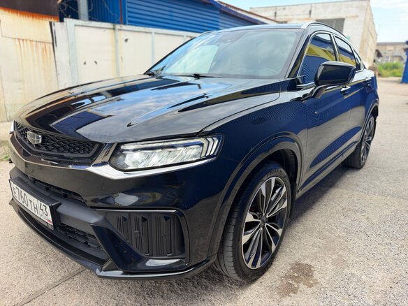 2022 Geely Tugella I Рестайлинг, чёрный - вид 22