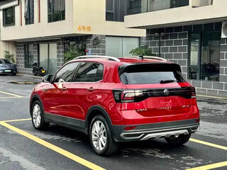 2021 Volkswagen T-Cross I (China Market), красный, 1480000 рублей, вид 4