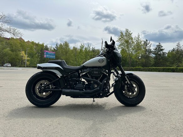 2020 Harley-Davidson Fat Bob, серебристый, 2180000 рублей - вид 17
