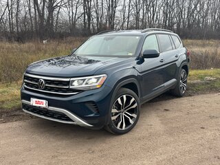 2022 Volkswagen Atlas I Рестайлинг, синий, 3900000 рублей, вид 1