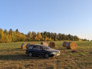 1991 Subaru Legacy I, синий, 299000 рублей, вид 3