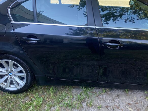 2004 BMW 5 серии 525i V (E60/E61), чёрный, 1200000 рублей - вид 16