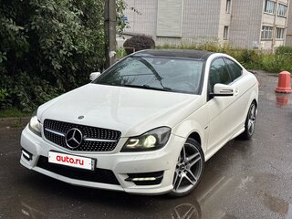 2012 Mercedes-Benz C-Класс 180 III (W204) Рестайлинг, белый, 1200000 рублей, вид 2
