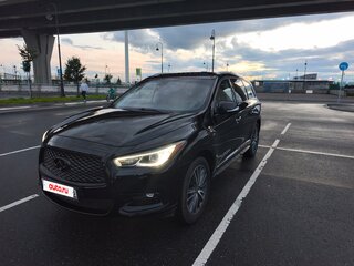 2017 Infiniti QX60 I Рестайлинг, чёрный, 2350000 рублей, вид 1