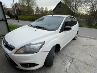 2008 Ford Focus II Рестайлинг, белый, 249000 рублей, вид 1