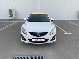 2011 Mazda 6 II (GH) Рестайлинг, белый, 1350000 рублей, вид 3
