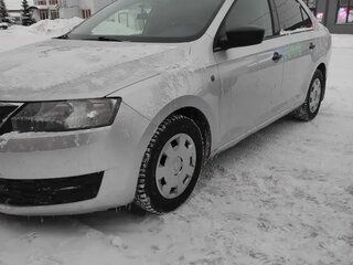 2014 Skoda Rapid I, серебристый, 509000 рублей, вид 2