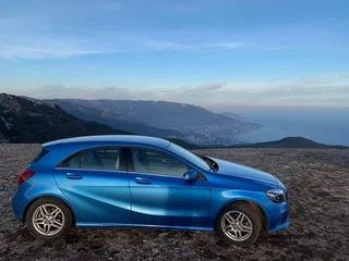 2016 Mercedes-Benz A-Класс 180 III (W176) Рестайлинг, голубой, 1559000 рублей, вид 4