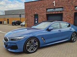 2021 BMW 8 серии Gran Coupe 840i xDrive II (G14/G15/G16), синий, 5900000 рублей, вид 3