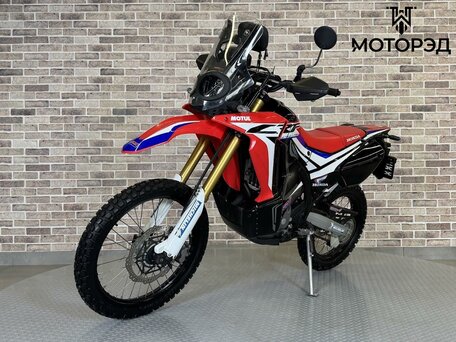2017 Honda CRF 250L Rally, красный, 520000 рублей, вид 2