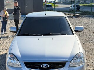 2014 Lada (ВАЗ) Priora I Рестайлинг, серебристый, 600000 рублей, вид 3
