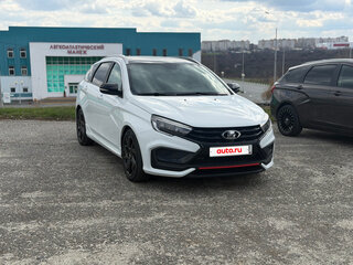 2024 Lada (ВАЗ) Vesta SW Sportline I Рестайлинг (NG), белый, 1750000 рублей, вид 3