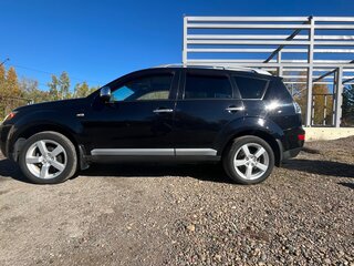 2008 Mitsubishi Outlander II, чёрный, 1090000 рублей, вид 4