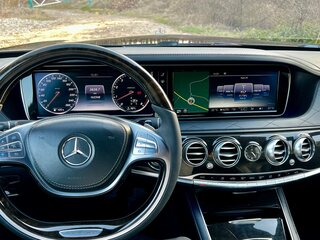 2014 Mercedes-Benz S-Класс 500 Long VI (W222, C217), чёрный, 3600000 рублей, вид 3