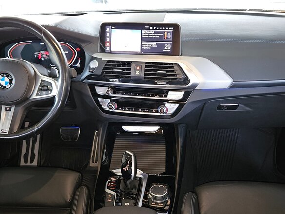 2021 BMW X4 30d II (G02), белый - вид 9
