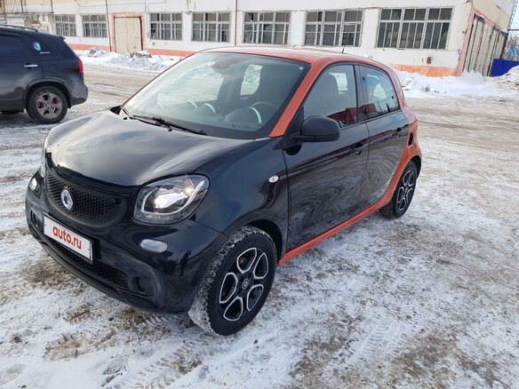 2018 Smart Forfour II, чёрный, 2000000 рублей