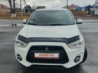 2014 Mitsubishi ASX I Рестайлинг, белый, 950000 рублей, вид 3