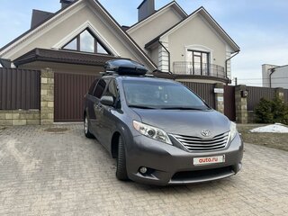 2015 Toyota Sienna III Рестайлинг, серый, 1987190 рублей, вид 5