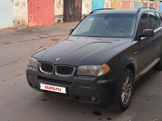 2005 BMW X3 25i I (E83), чёрный, 900000 рублей, вид 4