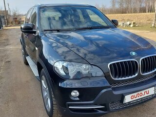2009 BMW X5 30d II (E70), чёрный, 1740549 рублей, вид 4