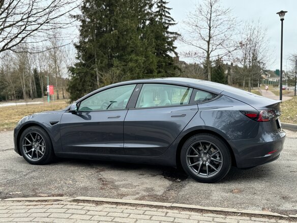 2021 Tesla Model 3 Long Range I, серый, 3050000 рублей - вид 15