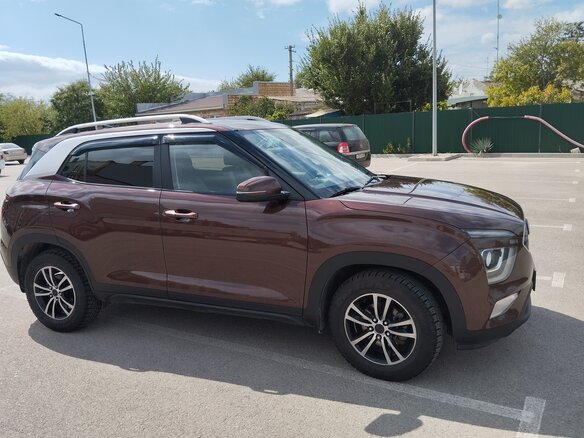 2021 Hyundai Creta II, коричневый, 2140000 рублей - вид 16