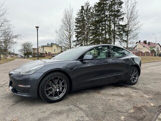 2021 Tesla Model 3 Long Range I, серый, 3050000 рублей, вид 2
