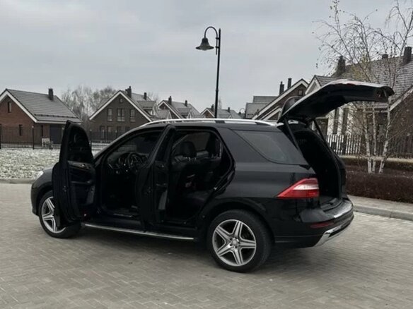 2015 Mercedes-Benz M-Класс 300 III (W166), чёрный - вид 6