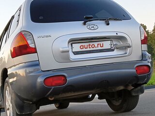 2003 Hyundai Santa Fe I, серебристый, 650000 рублей, вид 2